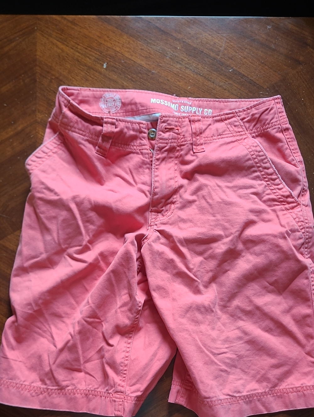 Mossimo Supply Co. Men’s Coral Pink Chino Shorts